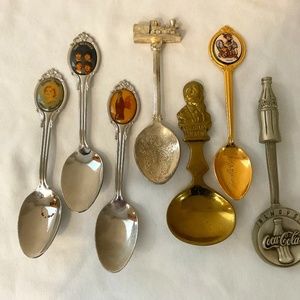 Set of 7 “Icon”  collectible spoons